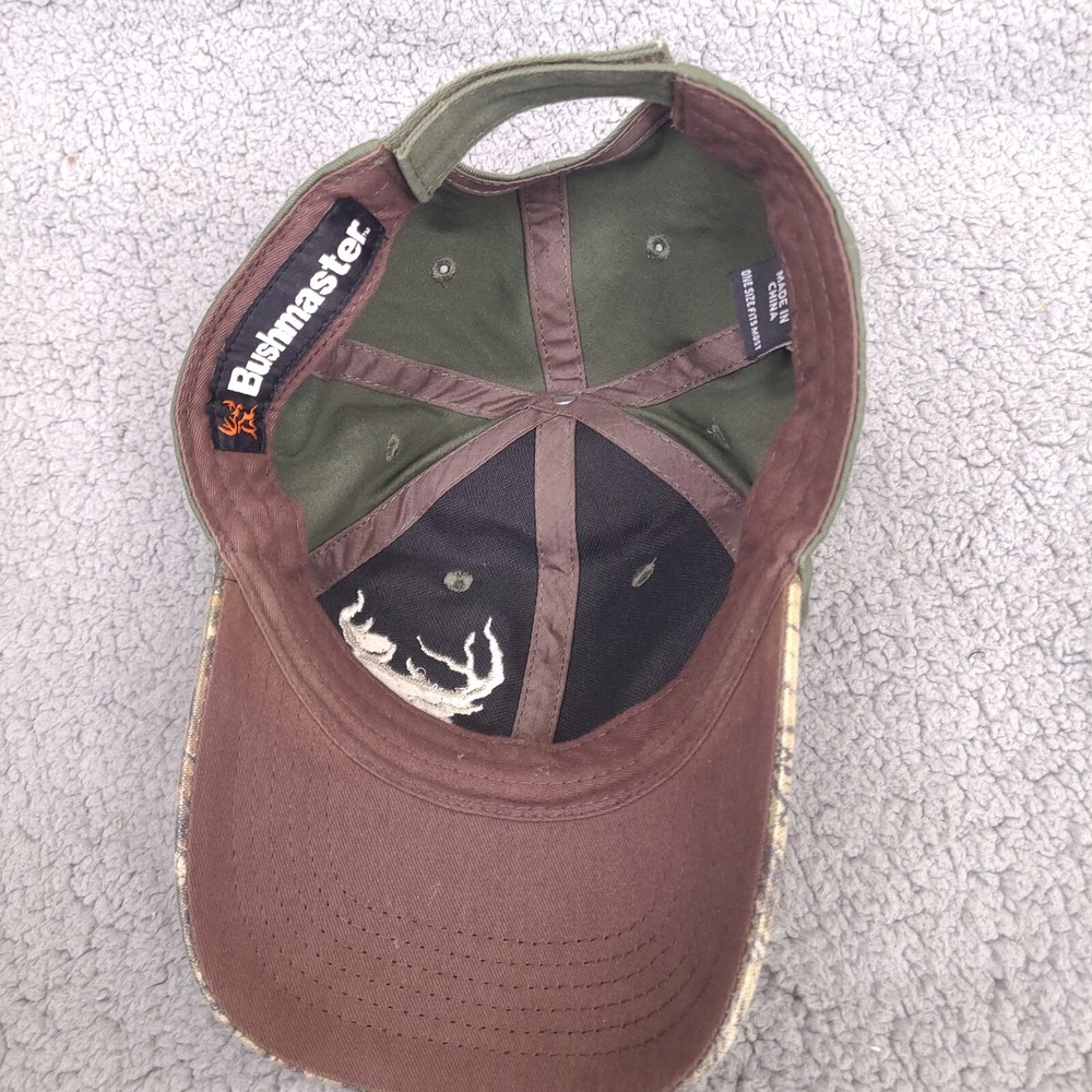 Bushmaster Hat Cap Deer Hunting Outdoor Strap‎ Back Green Camo Blend - Picture 7 of 11